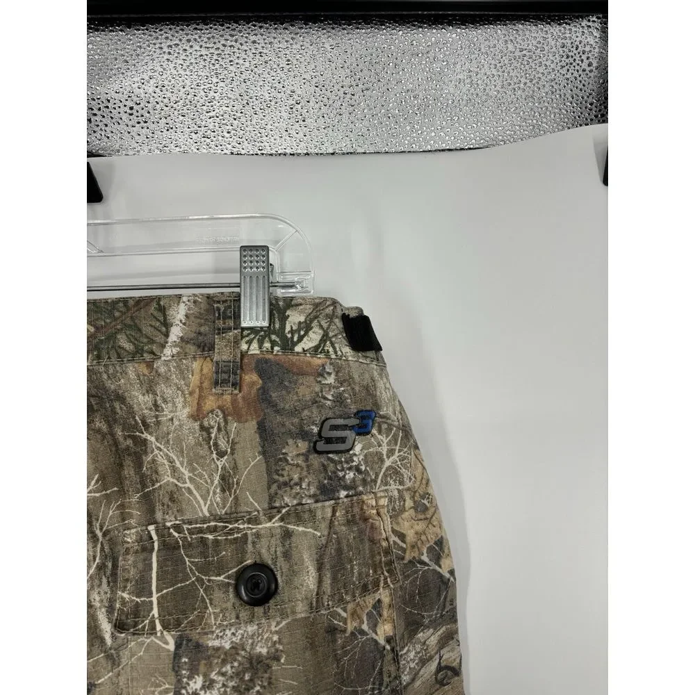 Shield Series S6 Realtree Camo Camouflage Cargo Chino Pants Mens Size 34x30‎